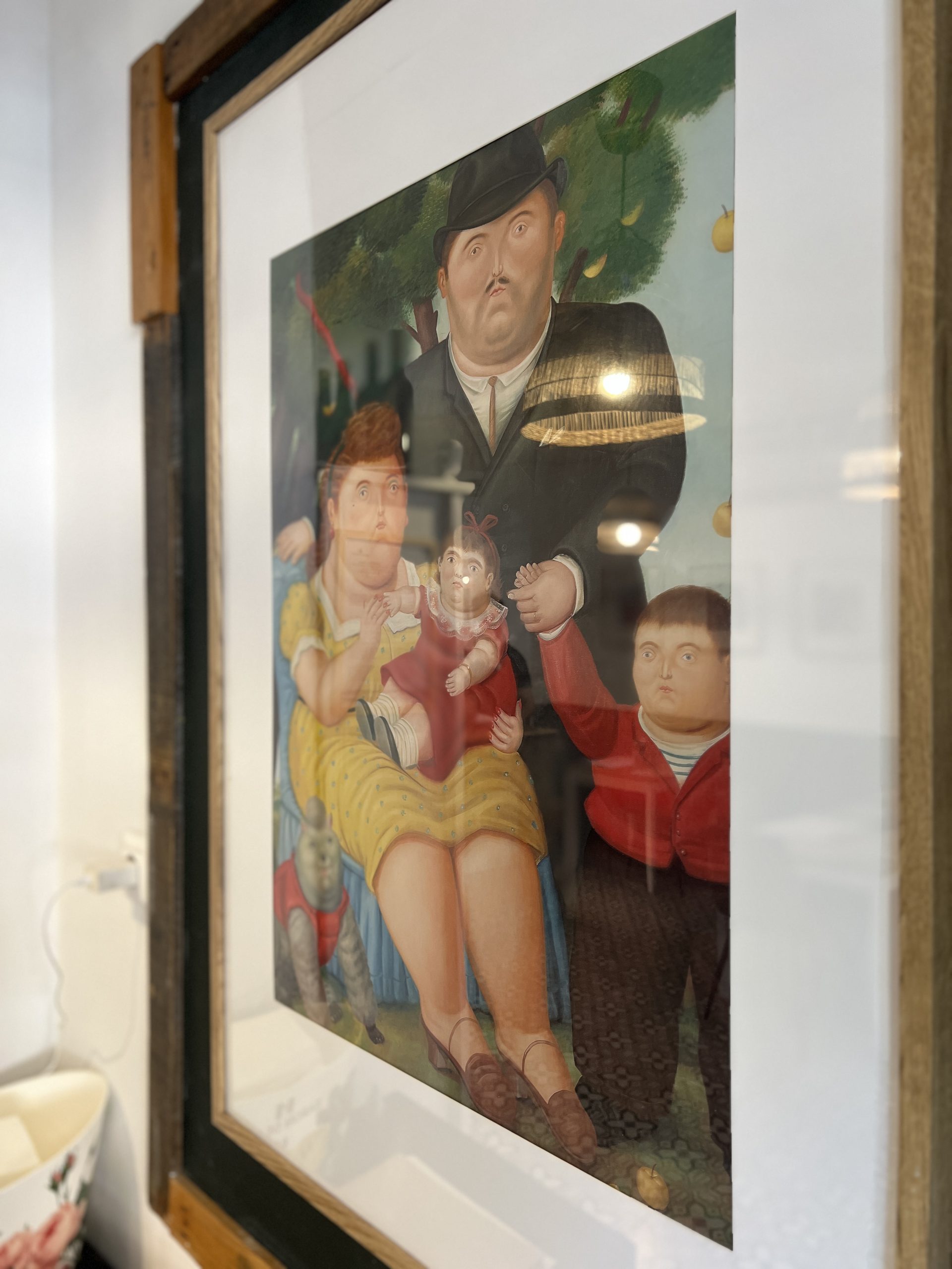 Detalles decorativos del restaurante Charlie Brownie